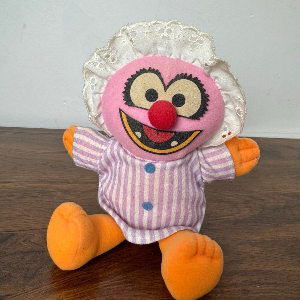 VINTAGE‎ 1989 JIM HENSON MUPPETS BEDTIME MUPPET BABIES ANIMAL ORIGNAL